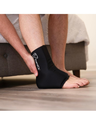 Funda de Hielo para Tobillo TheraICE - Alivio Esguince y Dolor