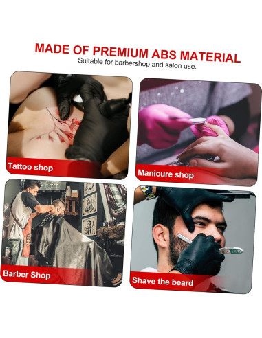 Contenedor de Desechos Cortantes Hemoton Rojo 5pcs 15.4x9.5cm