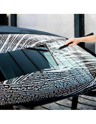 Raspador de Ventanas Extensible Toncoke 30.48 cm Negro