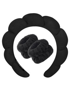 Banda de Spa Zkptops para el Cabello y Pulsera de Maquillaje