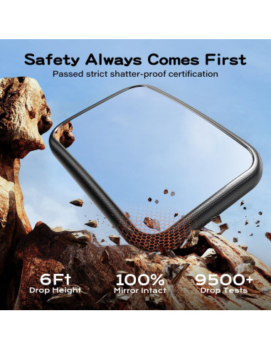 Espejo de Coche para Bebé TAZENI con Clip de Gancho 15