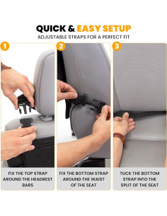 Protector de Asiento Trasero EcoNour para Niños - 2 Unidades 2