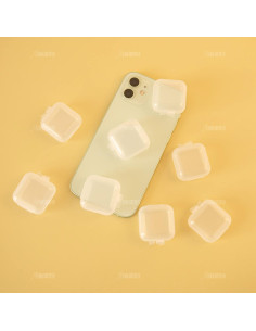 AUEAR Mini Cajas de Almacenamiento Cuadradas 40 Piezas 3.56cm 2