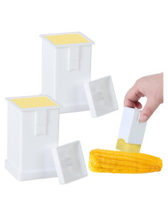 Paquete de 2 Dispensadores de Mantequilla Atvkov Mazorca