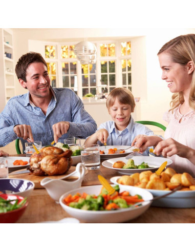 Soportes para Mazorcas de Maíz Kadden - Acero Inoxidable 20 Piezas