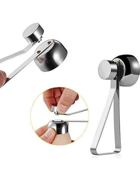 Cortador de Huevos Colibrox de Acero Inoxidable Manual