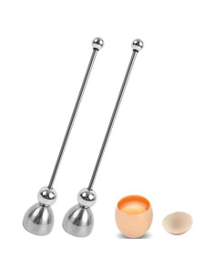 Cortador de Huevos SXoonKing de Acero Inoxidable - 2 Pcs