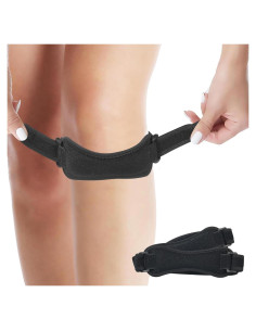 Faja Rodillera Ajustable ANABIUP para Alivio de Dolor - 2 Piezas