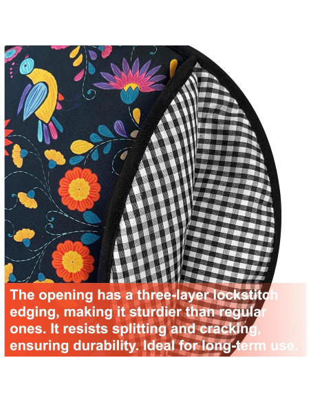 2 Calentadores de Tortilla Duthcbw Grandes Aislantes Naranja/Negro