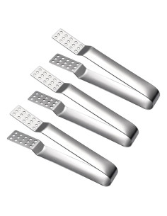 3 Pinzas de Acero Inoxidable para Bolsa de Té TOPDANCHUANG