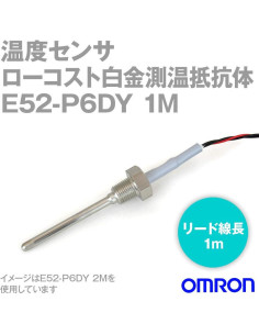 Sensor de Temperatura Pt100 Omron E52-P6DY 1M 2