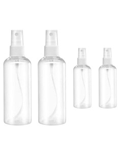 Set de Botellas de Spray HAALII 4 Piezas 50ml y 100ml