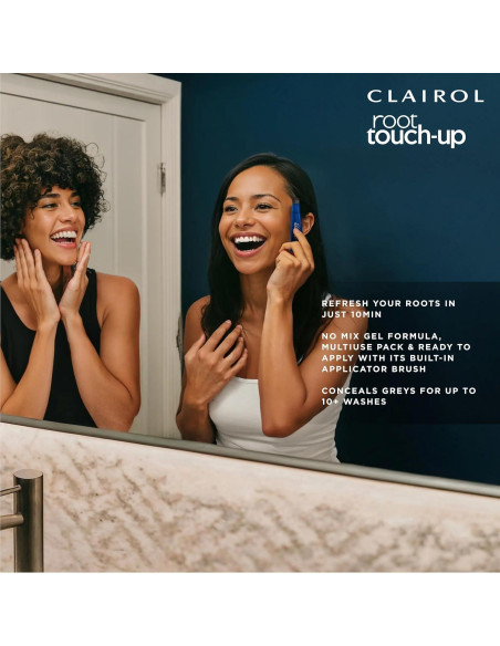 Tinte Semipermanente Clairol 2 Negro para Raíces 44.36 ml