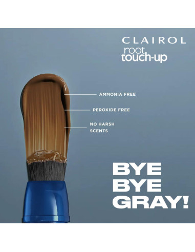 Tinte Semipermanente Clairol 2 Negro para Raíces 44.36 ml