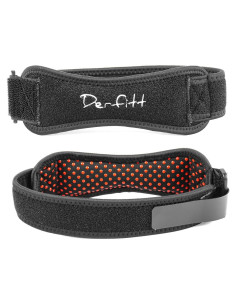 Faja de Soporte para Rodilla DERFITT con Correa Patelar