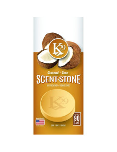 Ambientador de Piedra K29 Coco Sterling Teal - Paquete de 4 2