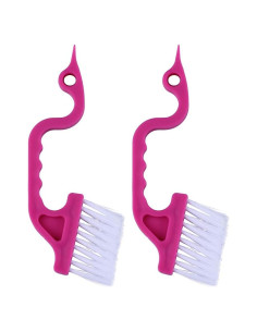 Juego de 2 cepillos de limpieza Rienar para rieles de ventanas