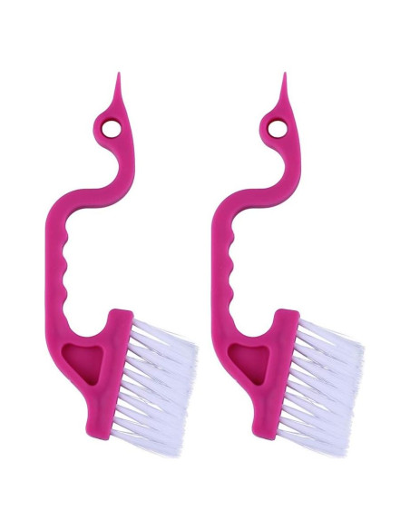 Juego de 2 cepillos de limpieza Rienar para rieles de ventanas