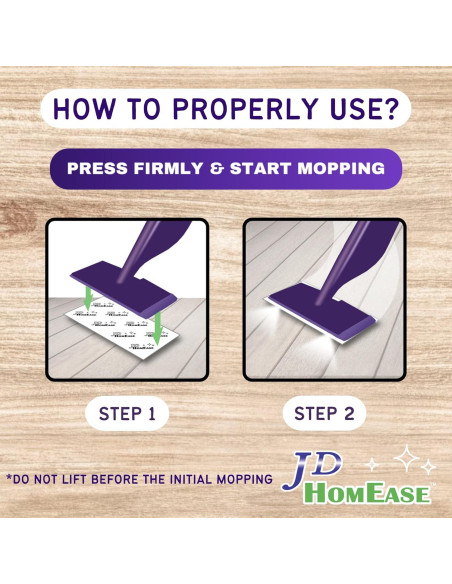 48 Almohadillas de Microfibra Premium para Swiffer WetJet - Absorbentes y Duraderas