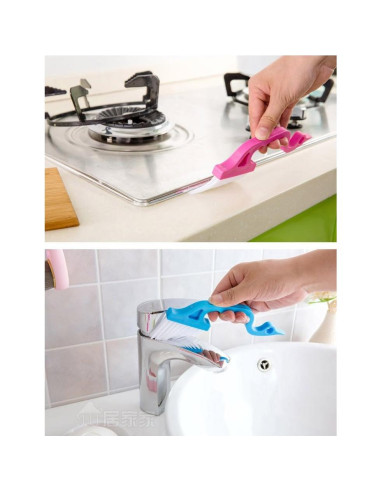 Juego de 2 cepillos de limpieza Rienar para rieles de ventanas