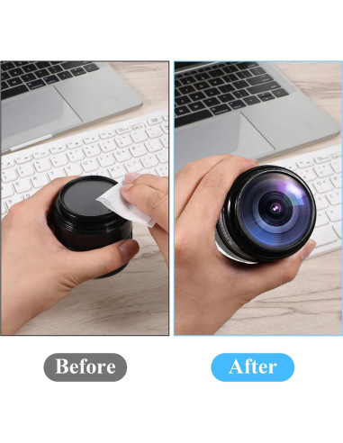 700 Hojas de Papel Limpiador JIYIN para Lentes y Pantallas