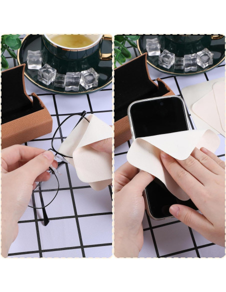 20 Paños de Gamuza para Cerámica Xthrotsenk 9.9x9.9 cm