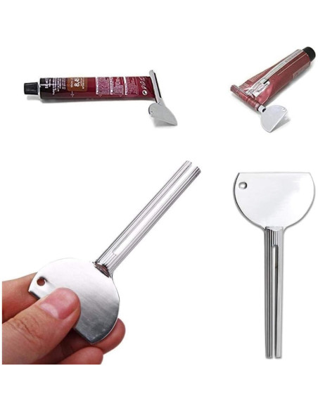 Conjunto 2 Exprimidores de Tubos Acero Inoxidable WNHNO