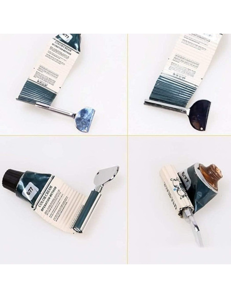 Conjunto 2 Exprimidores de Tubos Acero Inoxidable WNHNO