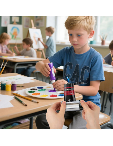 Exprimidor de Pasta de Dientes LOVEINUSA 2PCS Acero Inoxidable