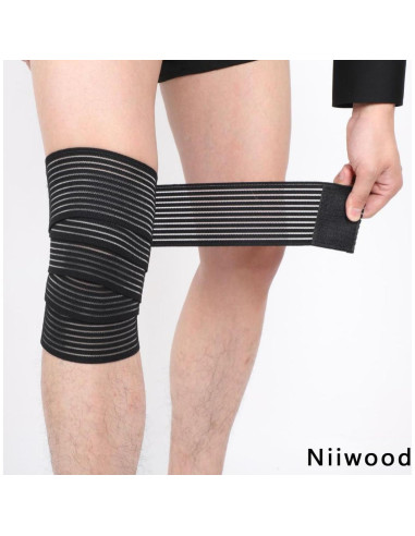 Venda de Compresión Elástica para Rodilla Niiwood 180 cm