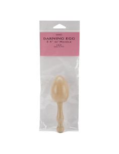 Huevo de Remendar Lacis de Madera 12.7 cm