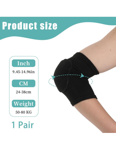 Almohadillas para Codo Apausvcm - Protección Transpirable para Deportes