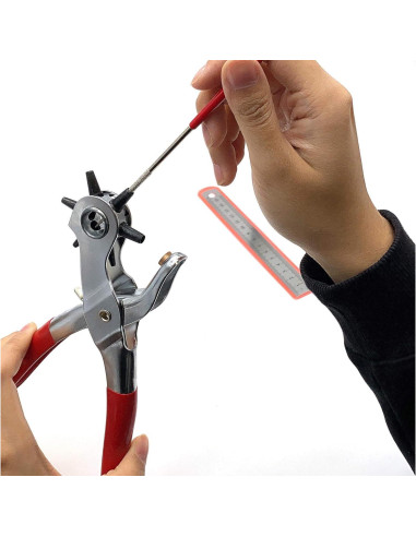 Perforador de Agujeros para Cinturones Adorox - 6 Tamaños