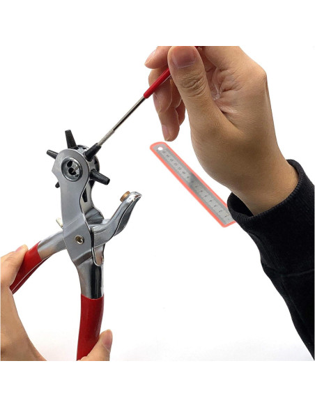 Perforador de Agujeros para Cinturones Adorox - 6 Tamaños