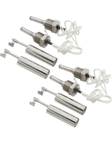 4 Interruptores de Flotador de Acero Inoxidable TEAMWILL