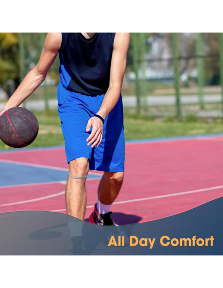 Correa de Soporte Patelar Ovnshery para Rodilla - Alivio Dolor (Negro) Correa de Soporte Patelar Ovnshery para Rodilla - Alivio Dolor (Negro)