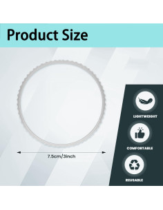 Soporte de Tendón Patelar Ovnshery - Faja Rodilla Ajustable Negro 2