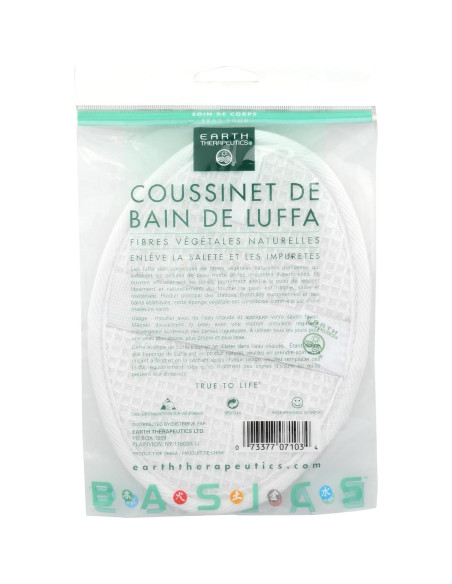 Almohadilla de Loofah para Baño Earth Therapeutics 14x22cm Almohadilla de Loofah para Baño Earth Therapeutics 14x22cm