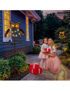 Luz Solar de Jardín TAKE ME Bronce LED Decorativa 97 cm 2