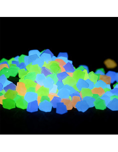 Piedras Luminiscentes ANDMR 500PCS Decoración Jardín Exterior 2
