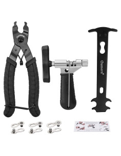 Juego de Herramientas para Cadenas de Bicicleta Oumers - Alicate, Divisor y Calibrador