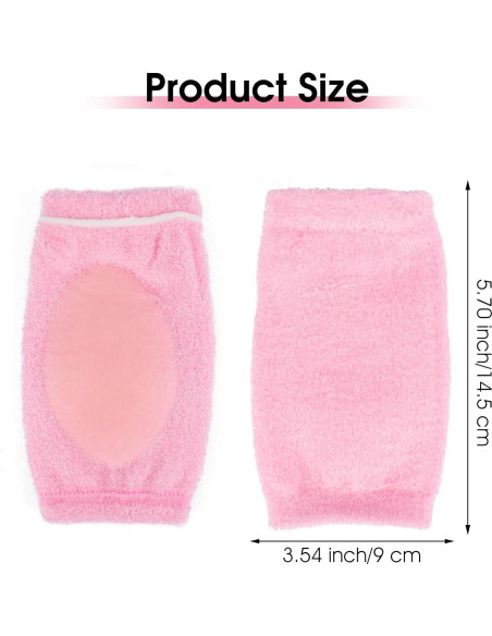 Mangas de Gel para Codos Gjinxi, Rosa, Hidratantes y Suaves