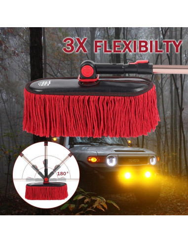 Duster de Coche RIDE KINGS con Mango Telescópico 1.12 kg