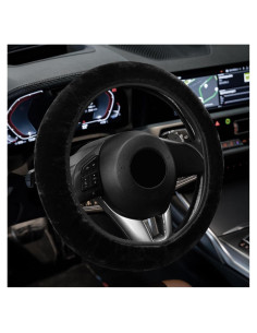 Cubierta de Volante Suvnie Fluffy 35-40 cm Antideslizante