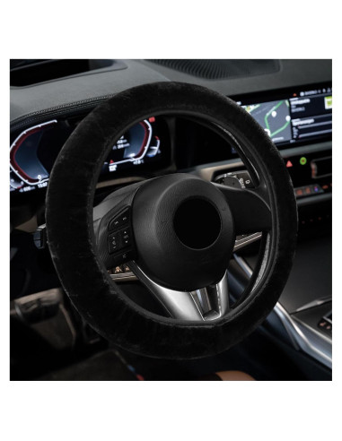 Cubierta de Volante Suvnie Fluffy 35-40 cm Antideslizante