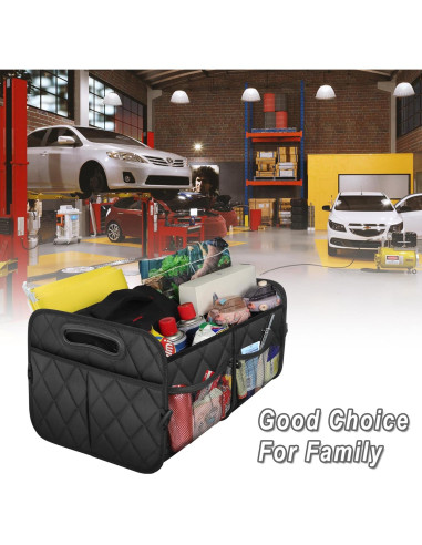 Organizador de Maletero Deosk 50L Plegable Impermeable Negro