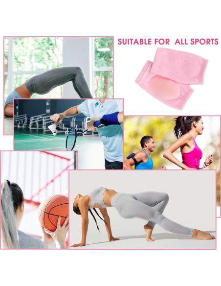 Mangas de Gel para Codos Gjinxi, Rosa, Hidratantes y Suaves