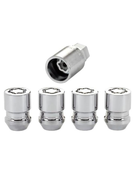 Cerraduras de Rueda McGard 24154 Cromadas M12 x 1.25 - 4 Pzas