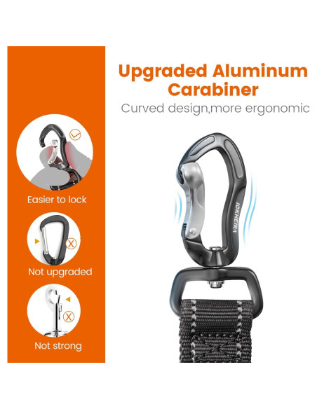 Cinturón de Seguridad para Perros IOKHEIRA Ajustable Reflectante