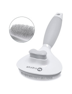 Cepillo Acicalador para Gatos y Perros YiEFUR Autolimpiante